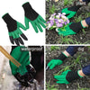 Garden Gloves With Fingertips Claws